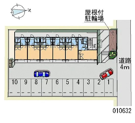 ★手数料０円★千葉市中央区生実町　月極駐車場（LP）